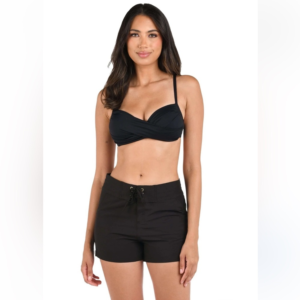 Lablanca All Aboard 2.5” Inseam Board Short - Black Size S - Picture 3 of 11
